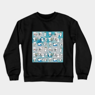 cute bears Crewneck Sweatshirt